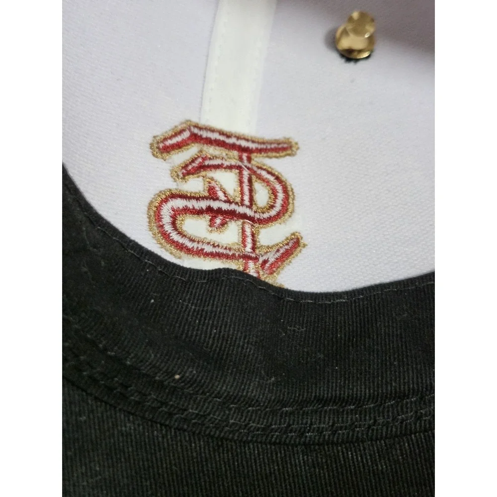 FSU Florida State 2010 Gator Bowl Hat Konica Minolta Bobby Bowden Final Game Pin